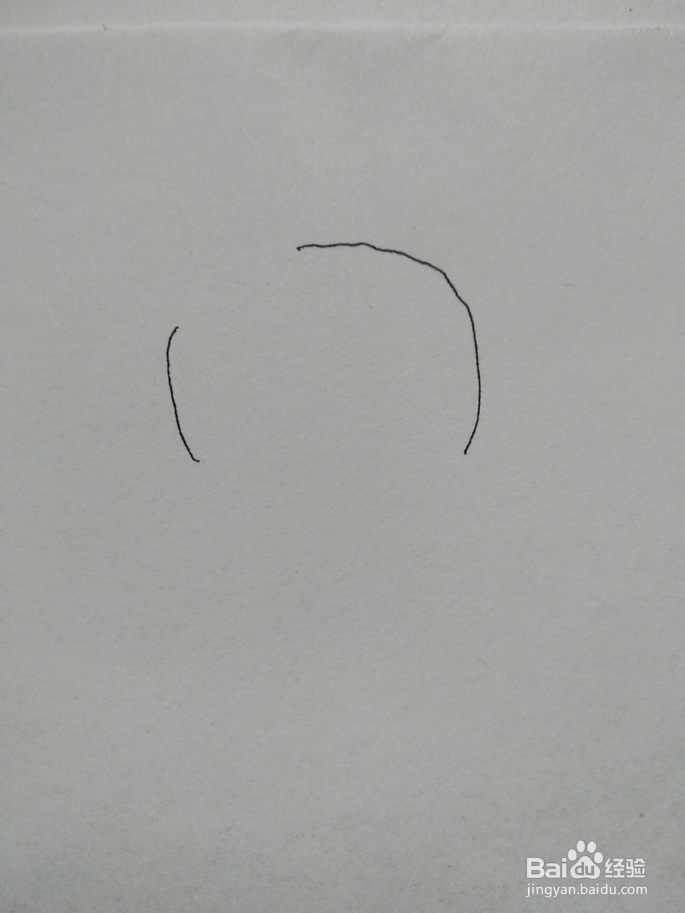 抖音中女孩简笔画步骤