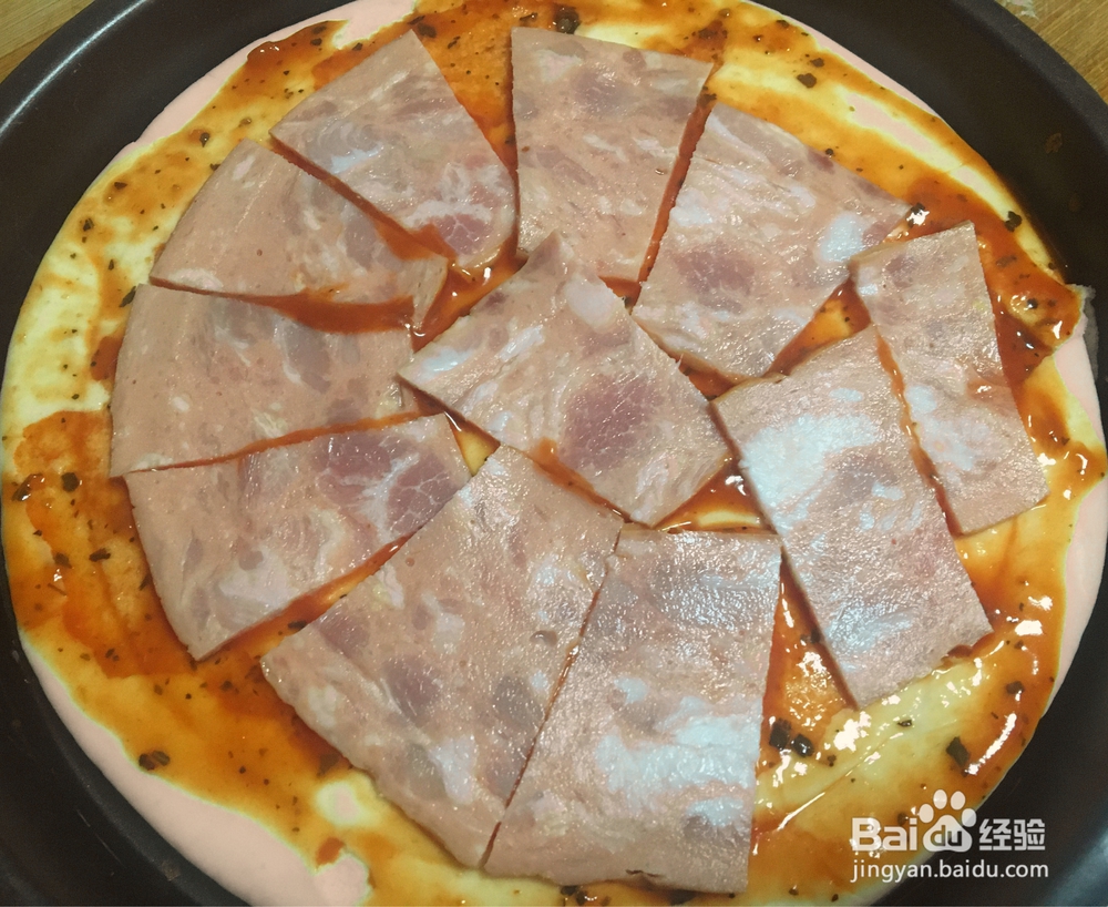 忍不住流口水的芝士火腿