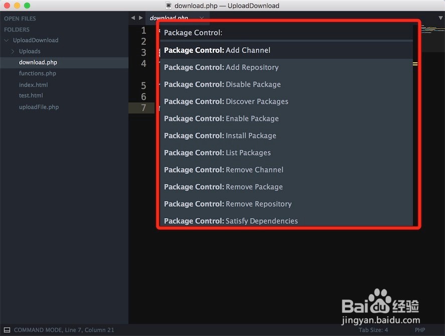 SublimeText3如何删除某个插件