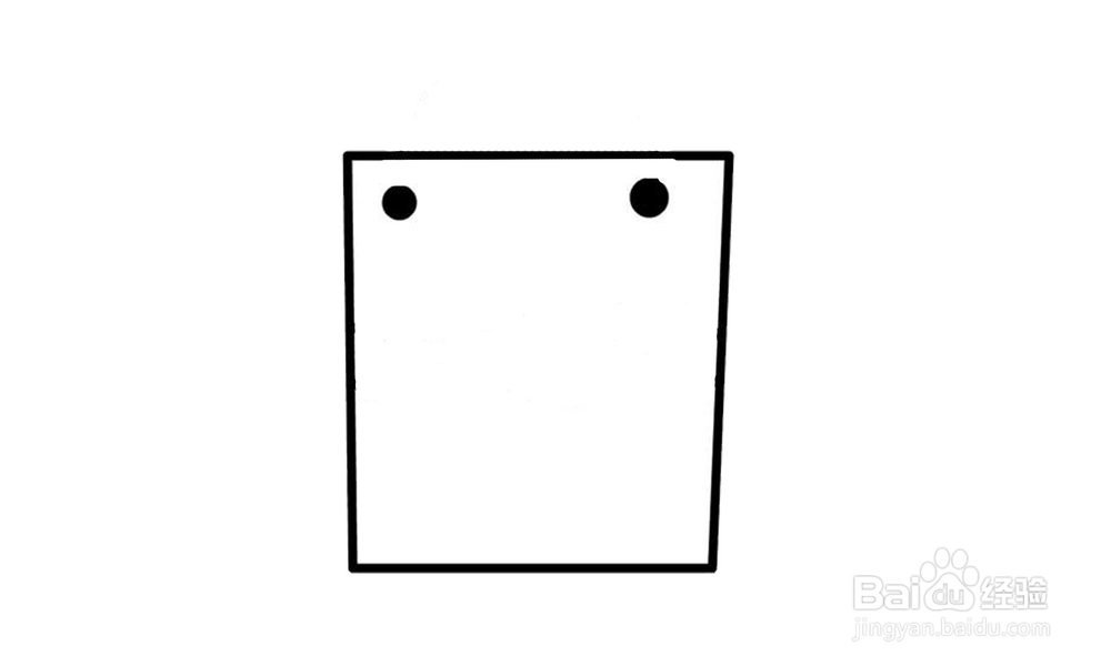 如何画出一个绿色帆布袋？