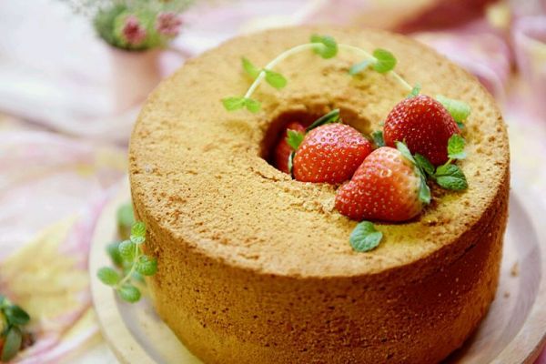 蜂蜜酸奶戚风蛋糕