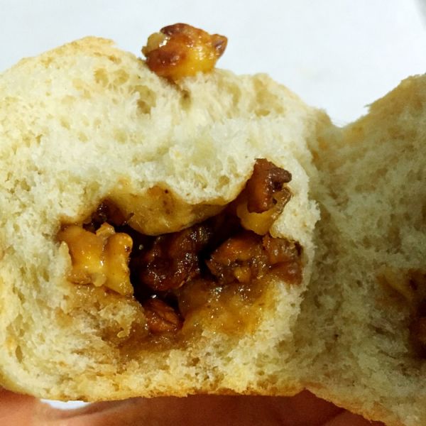 焦糖核桃软欧包