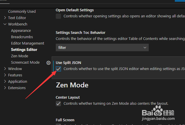 Visual Studio Code怎么设置使用拆分json