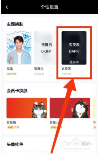 百度网盘怎么更换主题