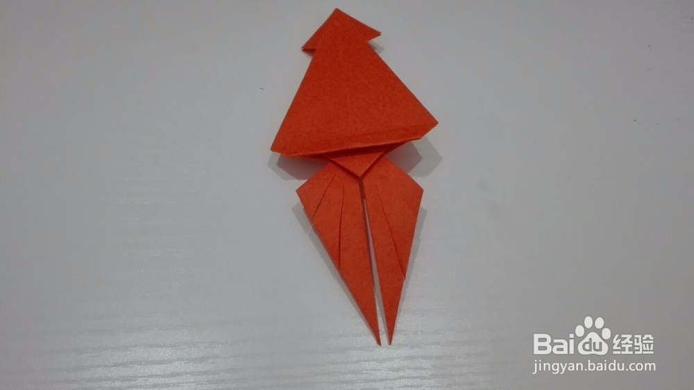 可爱的小乌贼折法