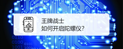 王牌战士如何开启陀螺仪