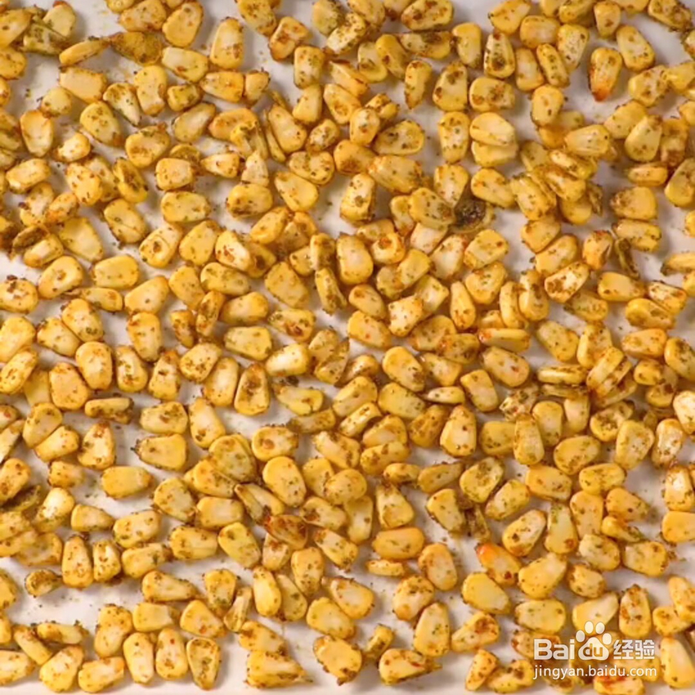 在家做香辣蒜香玉米粒教程