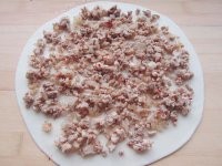 好吃的羊肉薄饼制作过程