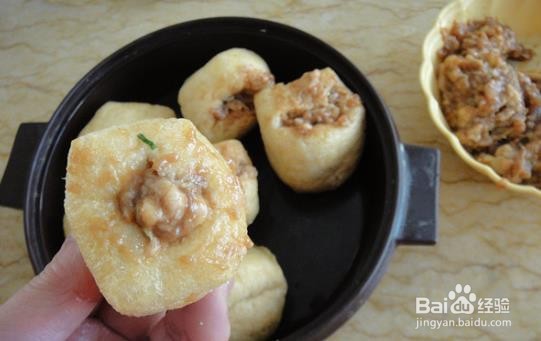 怎么做蚝油油豆腐塞肉