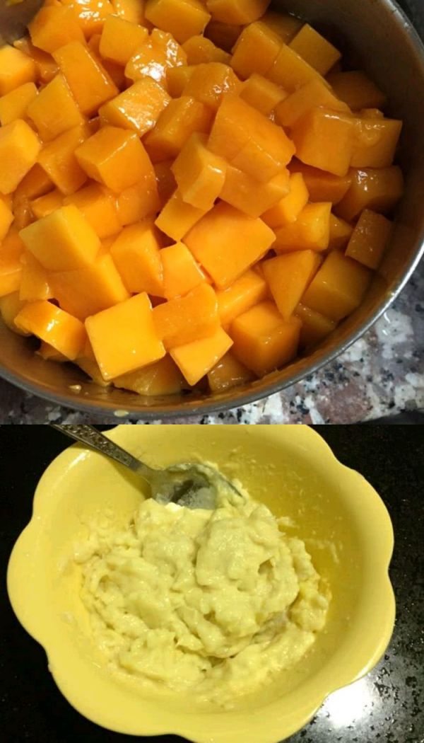 草莓芒果千层蛋糕