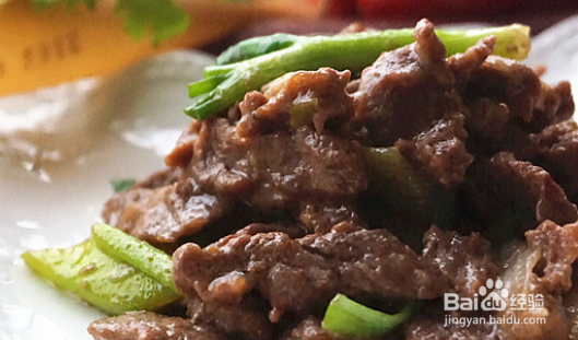 葱爆牛肉家常菜