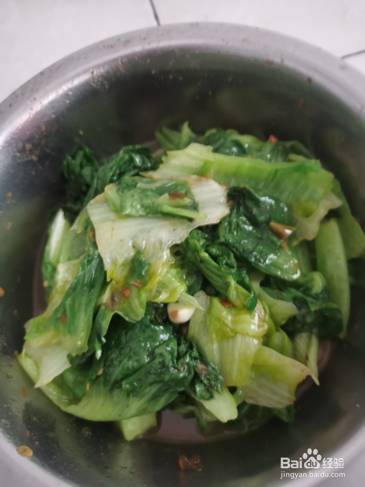 如何炒生菜
