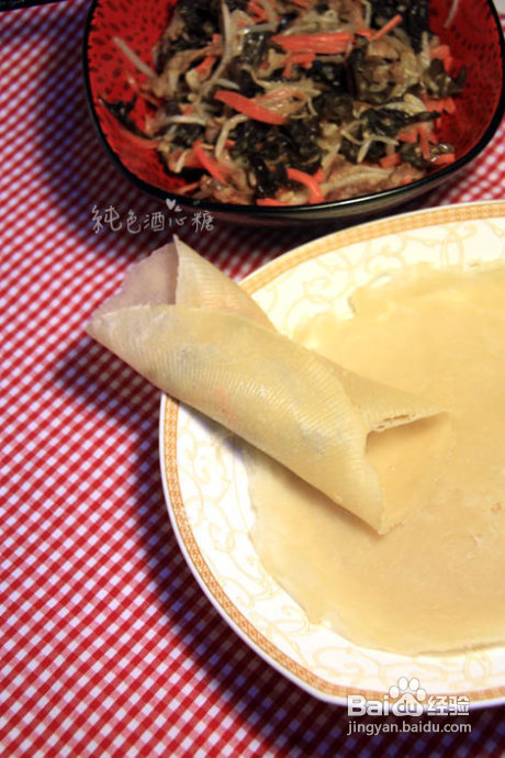 过节大家都吃到春卷了没----炸春卷制作方法（含春饼皮做法）