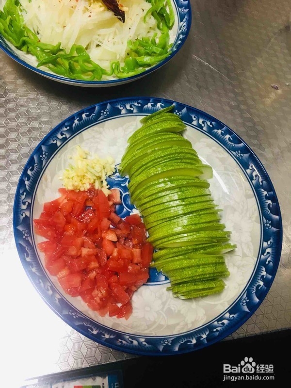 素炒西葫芦的做法