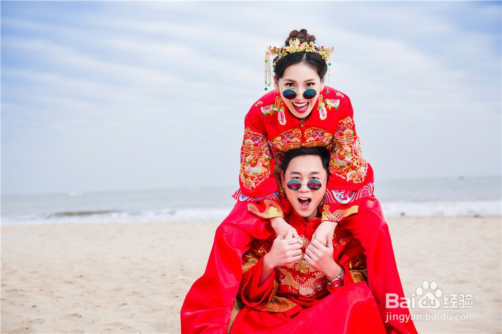 婚纱照姿势技巧