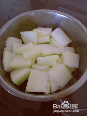 五花肉炖冬瓜