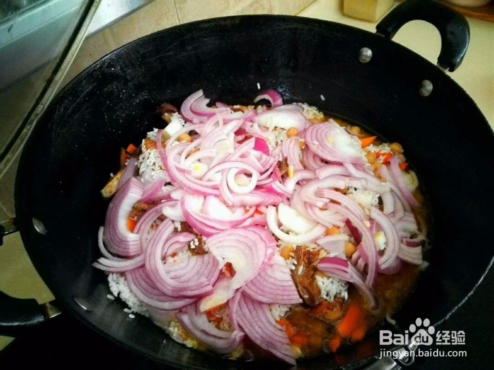 在家制作美味炒烤肉