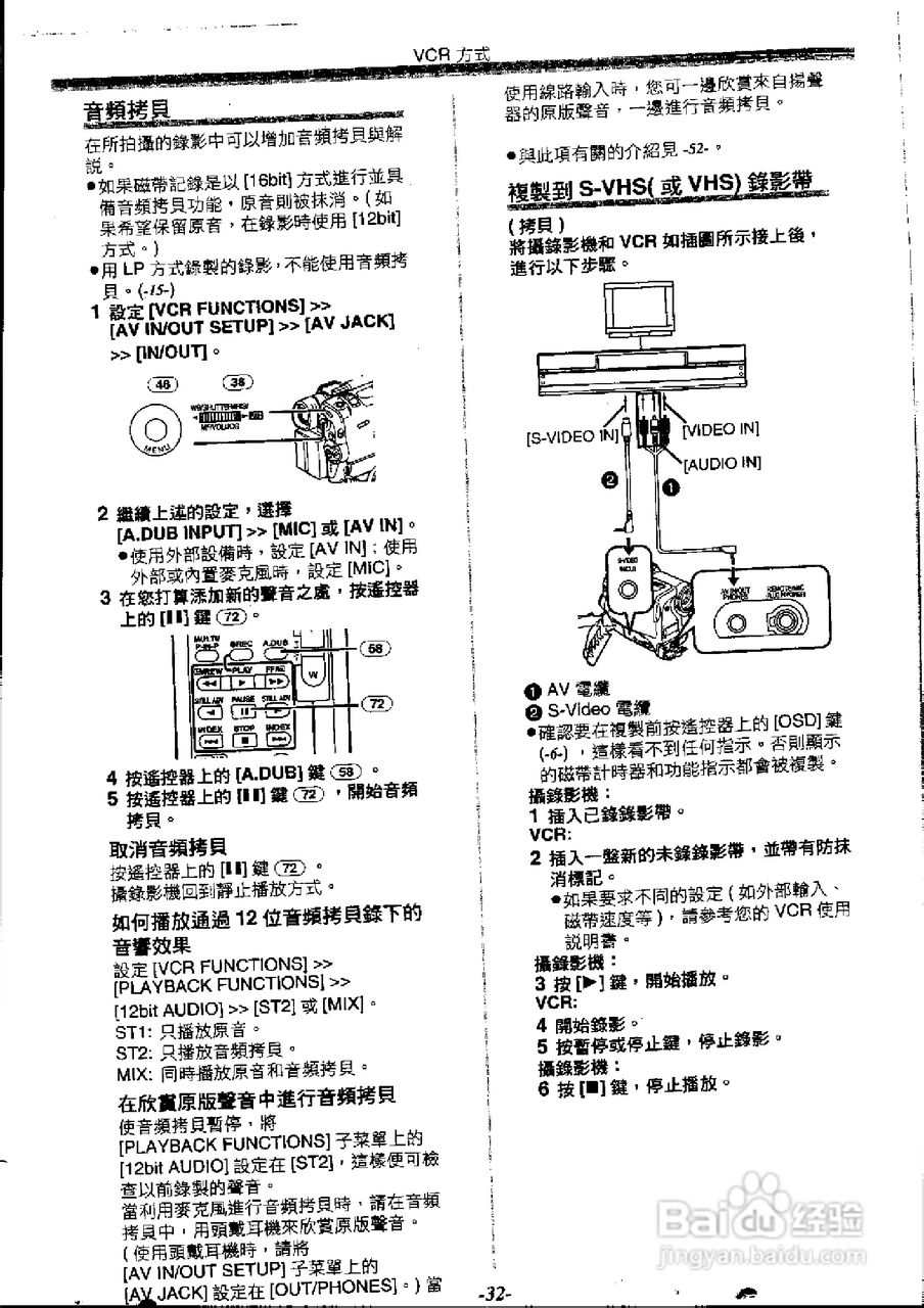 panasonic NV-GS50EN数位摄录影机使用说明书:[4]