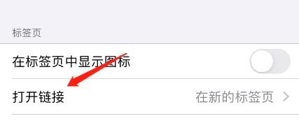 Safari浏览器打开链接的方式怎么设置
