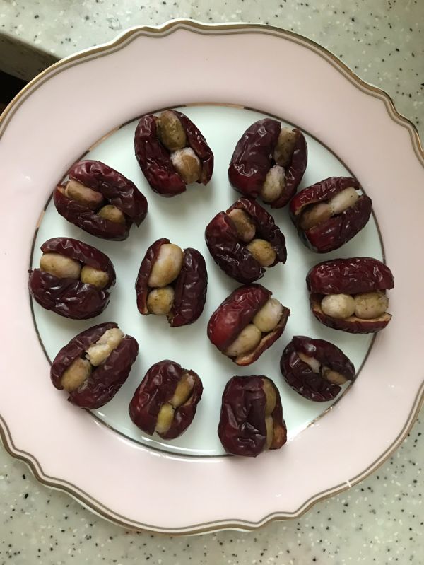 椰蓉枣夹山药豆