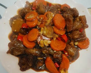 红烧牛蹄筋的做法