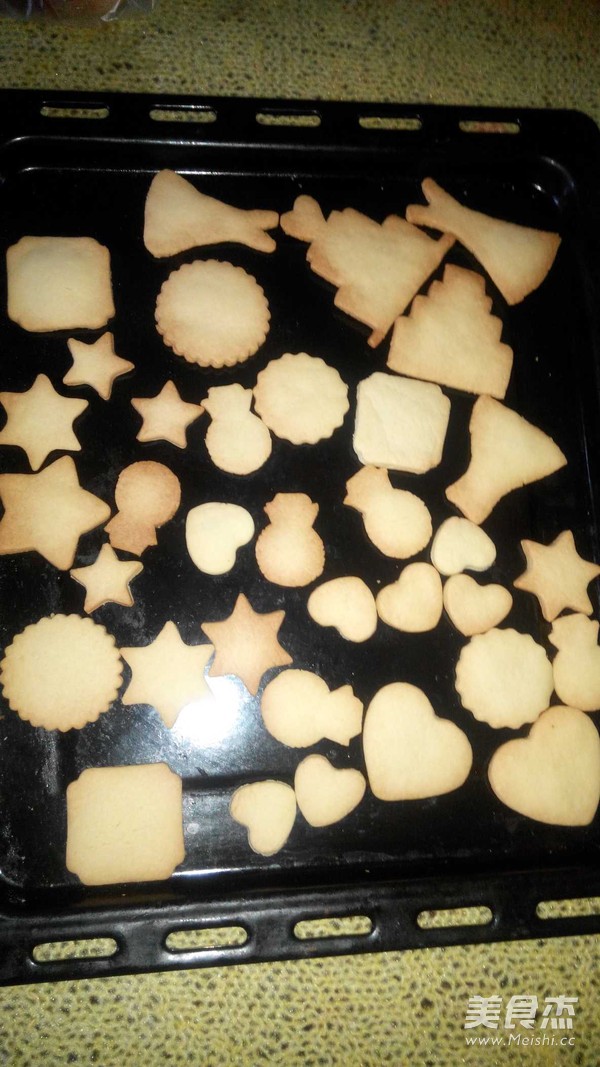 糖霜饼干的做法