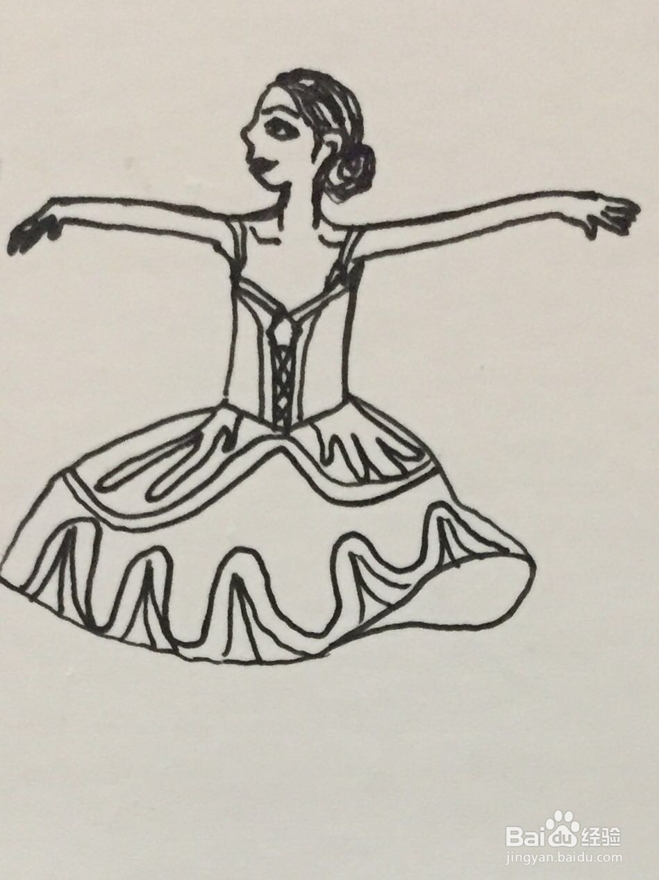 插画教程之芭蕾舞者