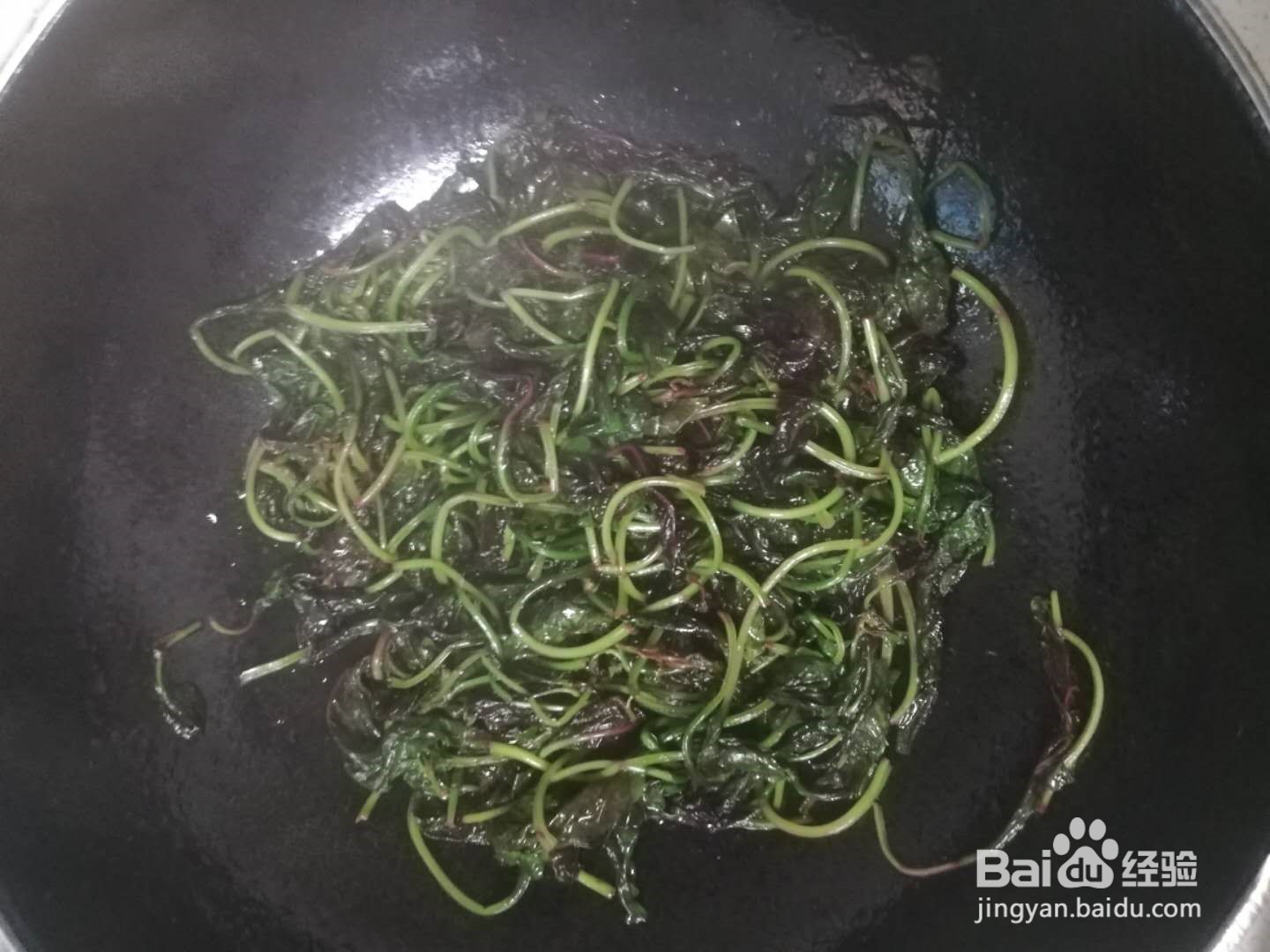 炝炒苋菜的做法