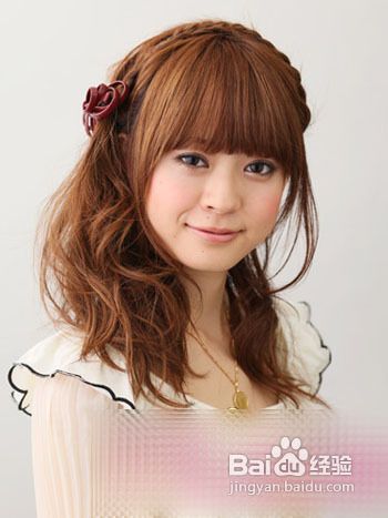 卷发小改造玩美编发变身甜美公主