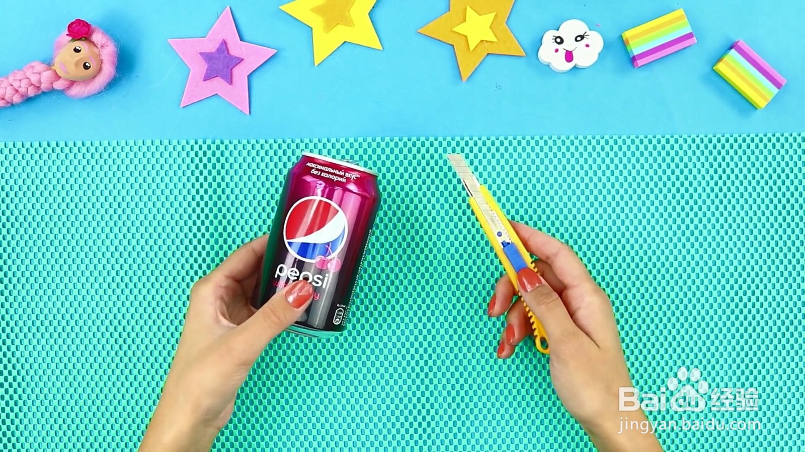 怎么DIY企鹅造型的笔筒
