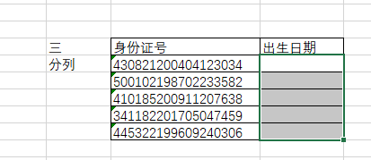 如何从身份证号中快速提取出生日期？