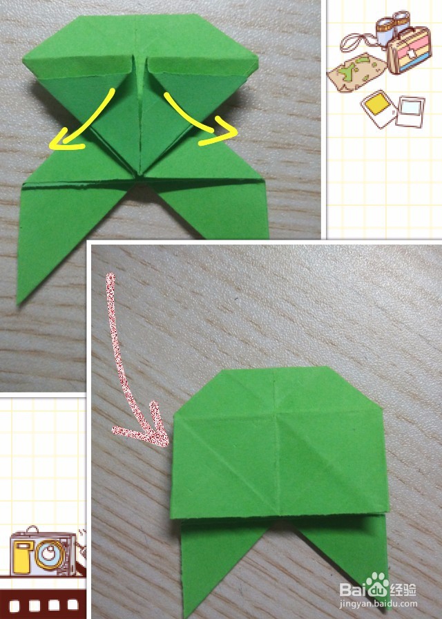 蝴蝶折纸图解教程