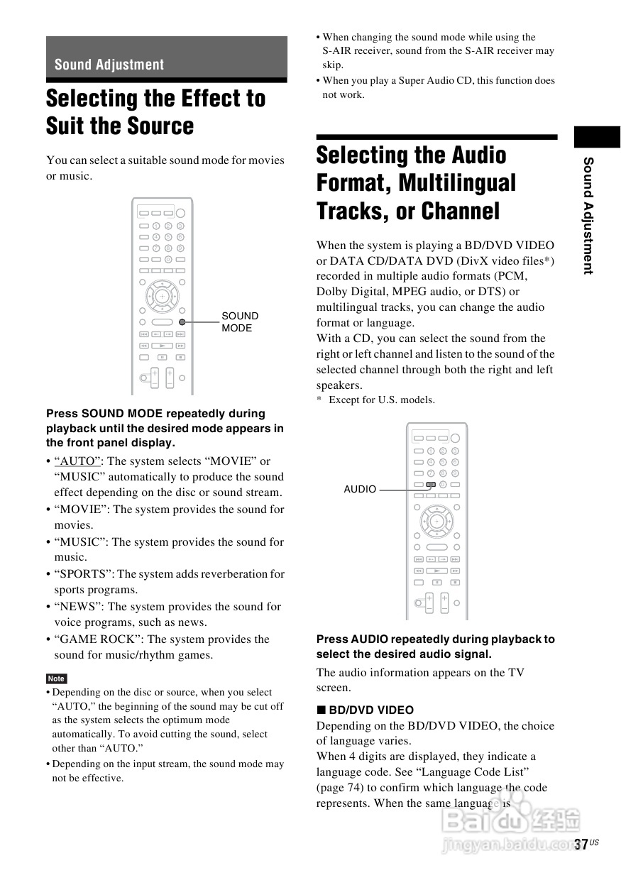SONY BDV-E870蓝光家庭影院用户手册:[2]
