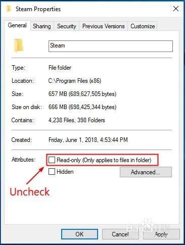如何修复Steam disk Write错误？