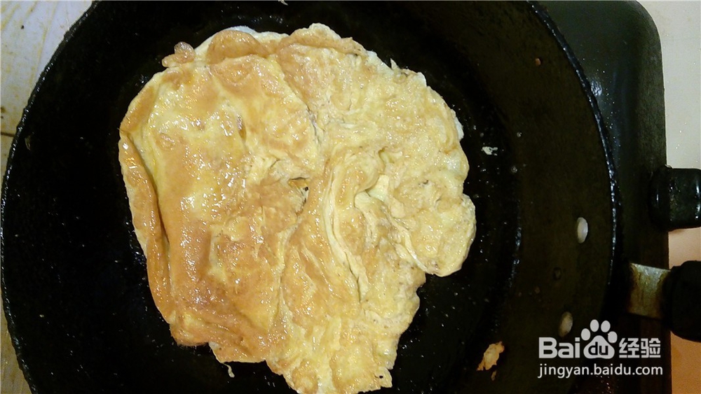 炒鸡蛋饼的简易做法