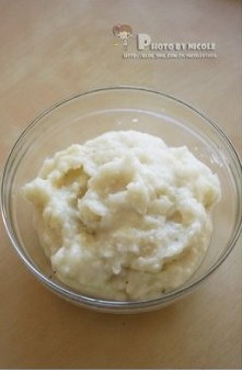 奶香玫瑰山药泥