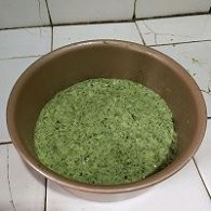 制作菠菜发糕