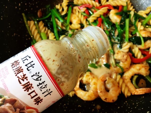 芝麻风味螺旋意面