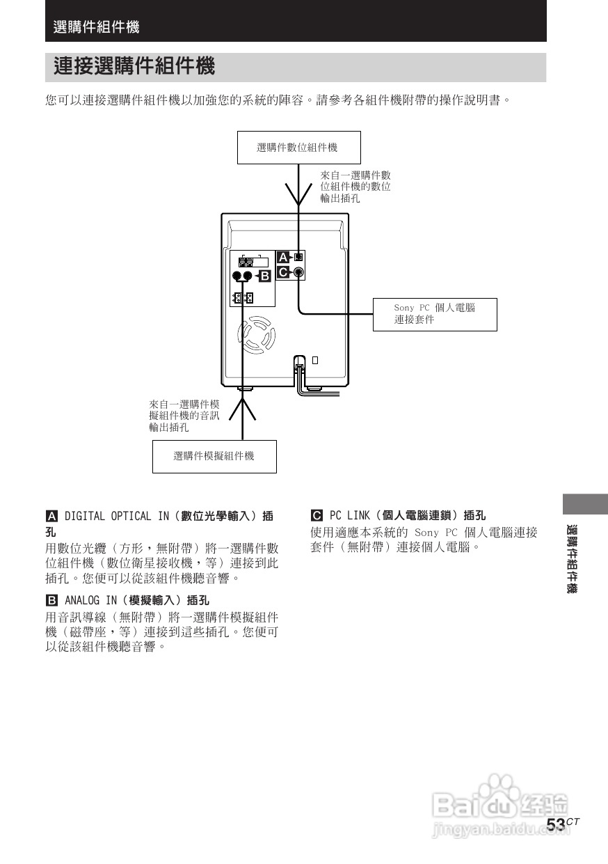 索尼CMT-CP505MD迷你组合音响使用说明书:[3]
