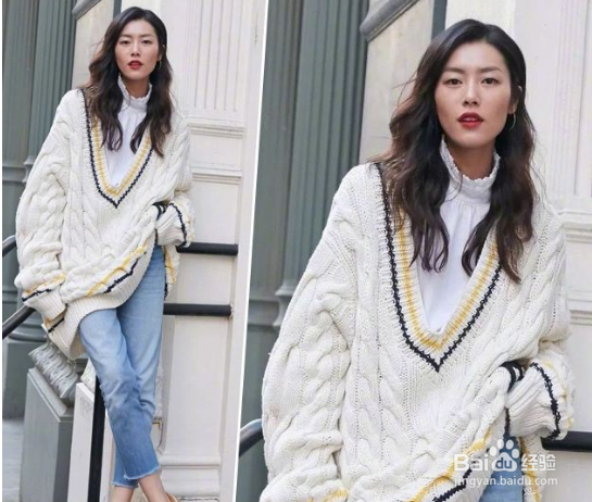 泡泡袖衣服怎么穿出气质