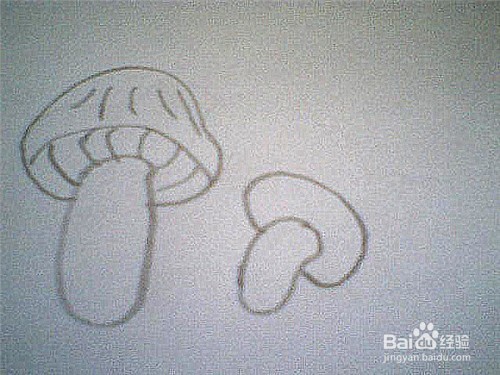 简笔画蘑菇该怎样画