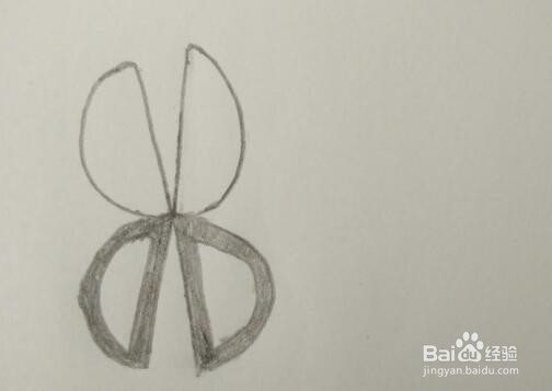 简笔画如何画剪刀？