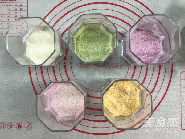 五彩土豆泥的做法