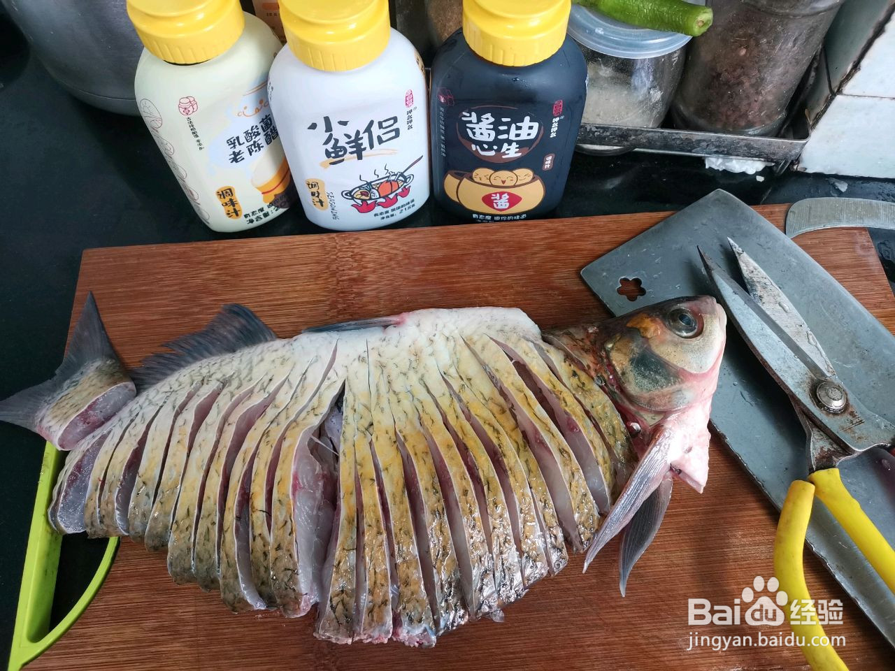 孔雀开屏鱼的做法