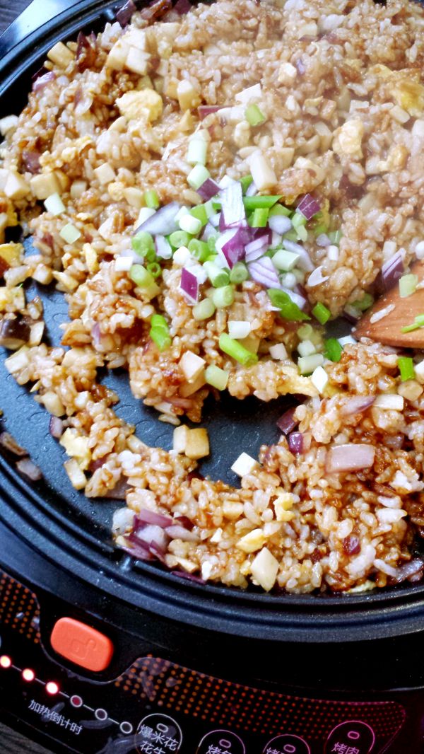 酱油杏鲍菇炒饭