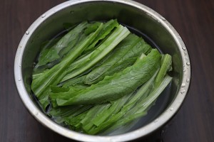 麻酱油麦菜的做法