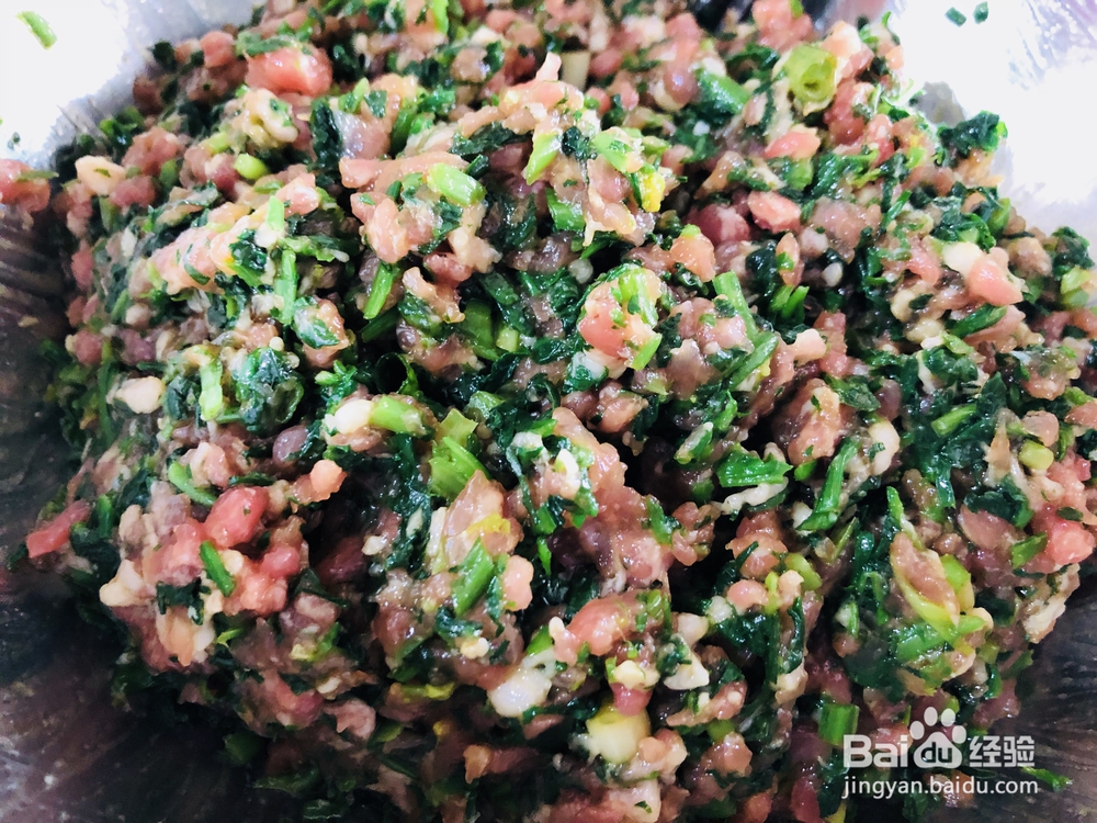 一个人做荠菜猪肉馄炖