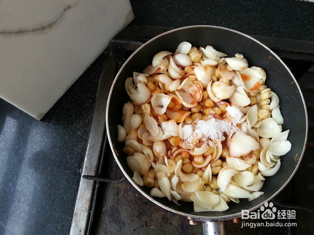 百合糯玉米小炒