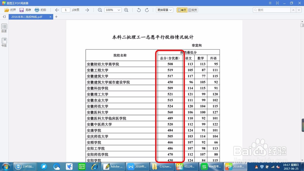 如何根据高考分数准确地填报志愿