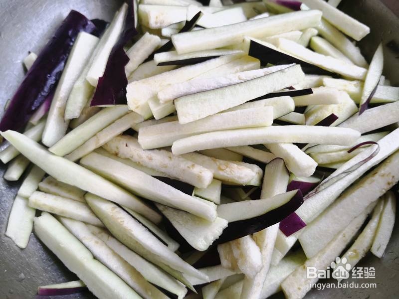 茄子丝瓜肉丝